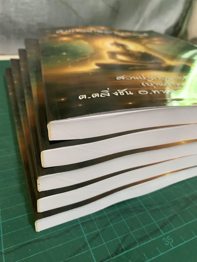 รับเข้าเล่ม เข้าเล่มสันกาว รับเข้าเล่มหนังสือ เข้าเล่มรายงาน รับเข้าเล่มวิจัย ปริ้นหนังสือจากไฟล์ pdf รูปที่ 2